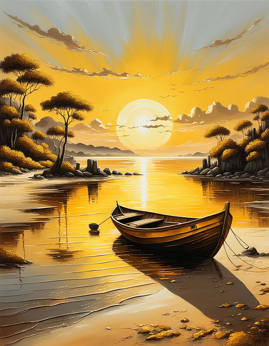 Yellow landscape   by @Dreamergirl 