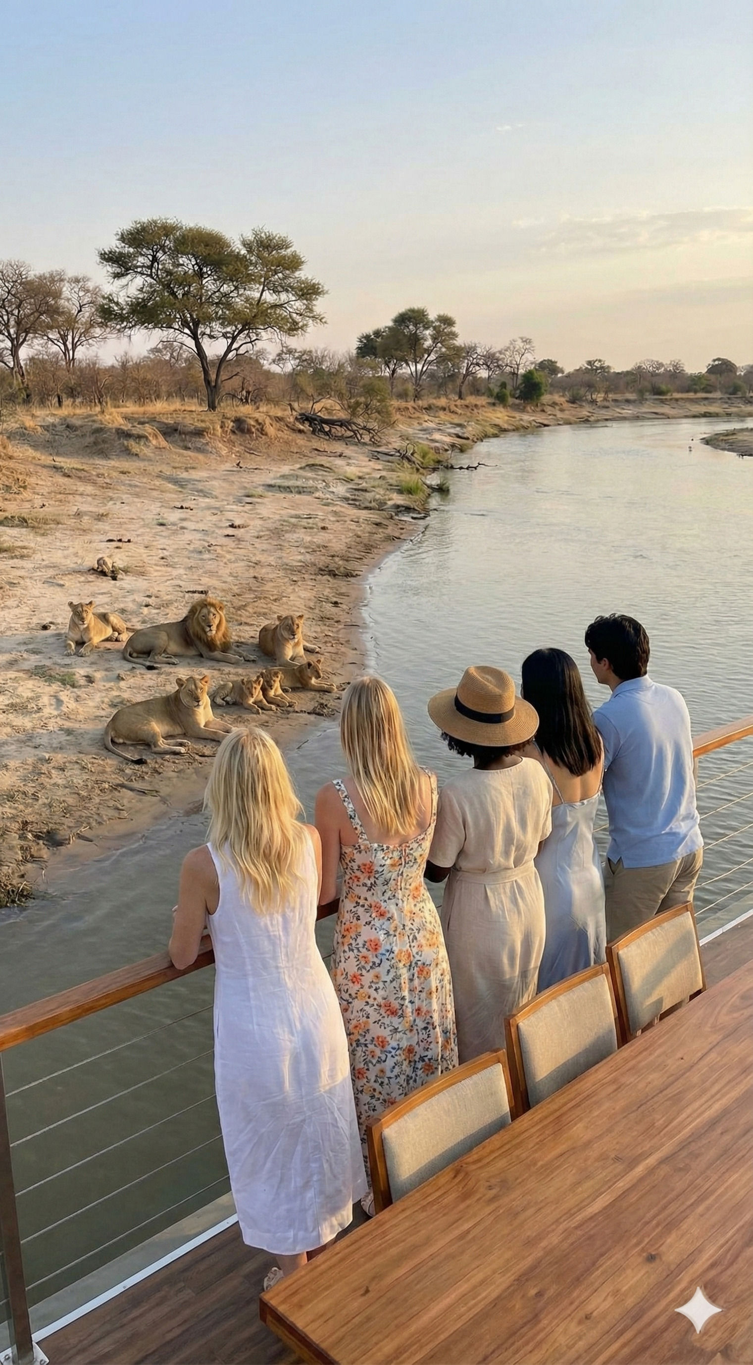 Namibia, Friends Under Vast Skies