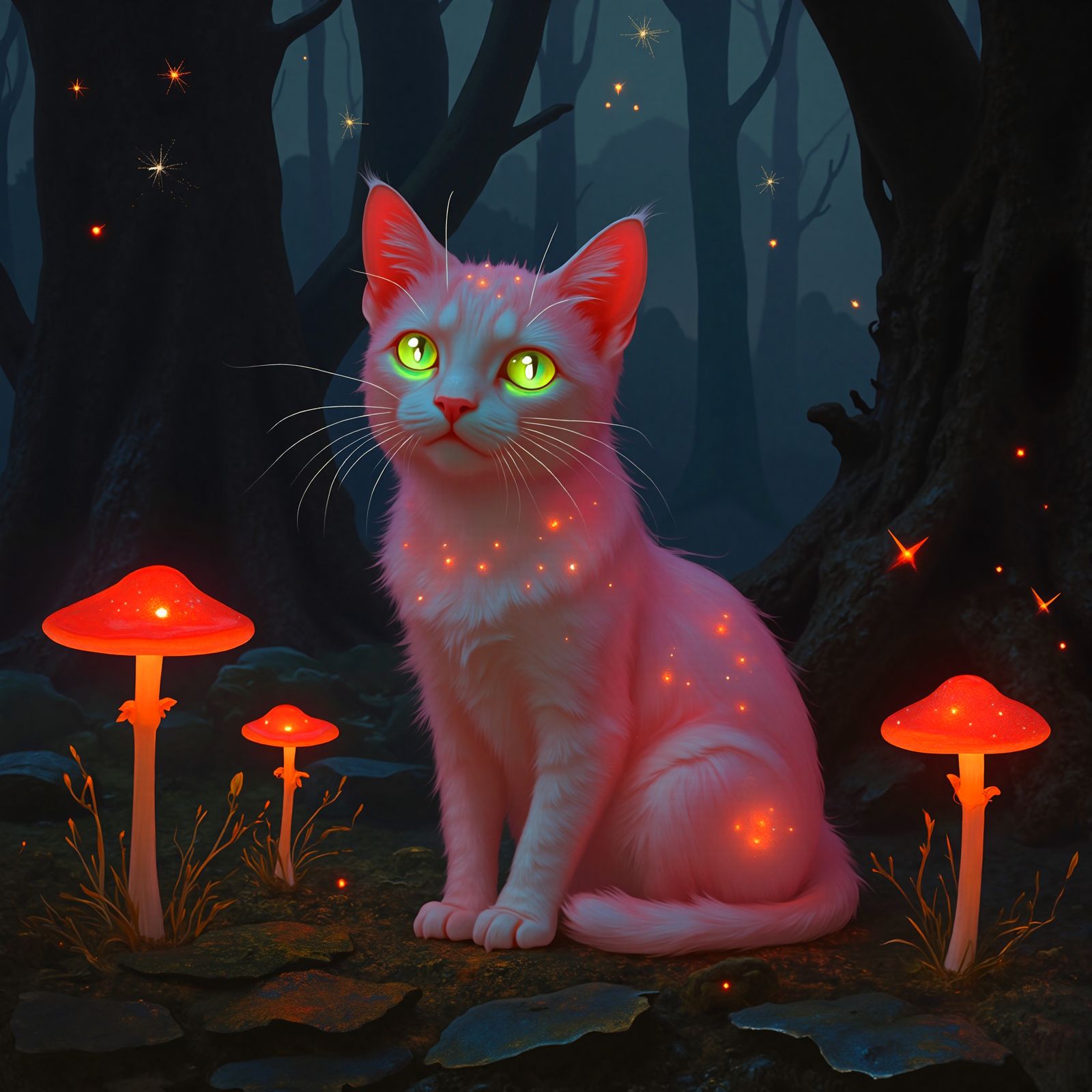 Night of the Pink Cat