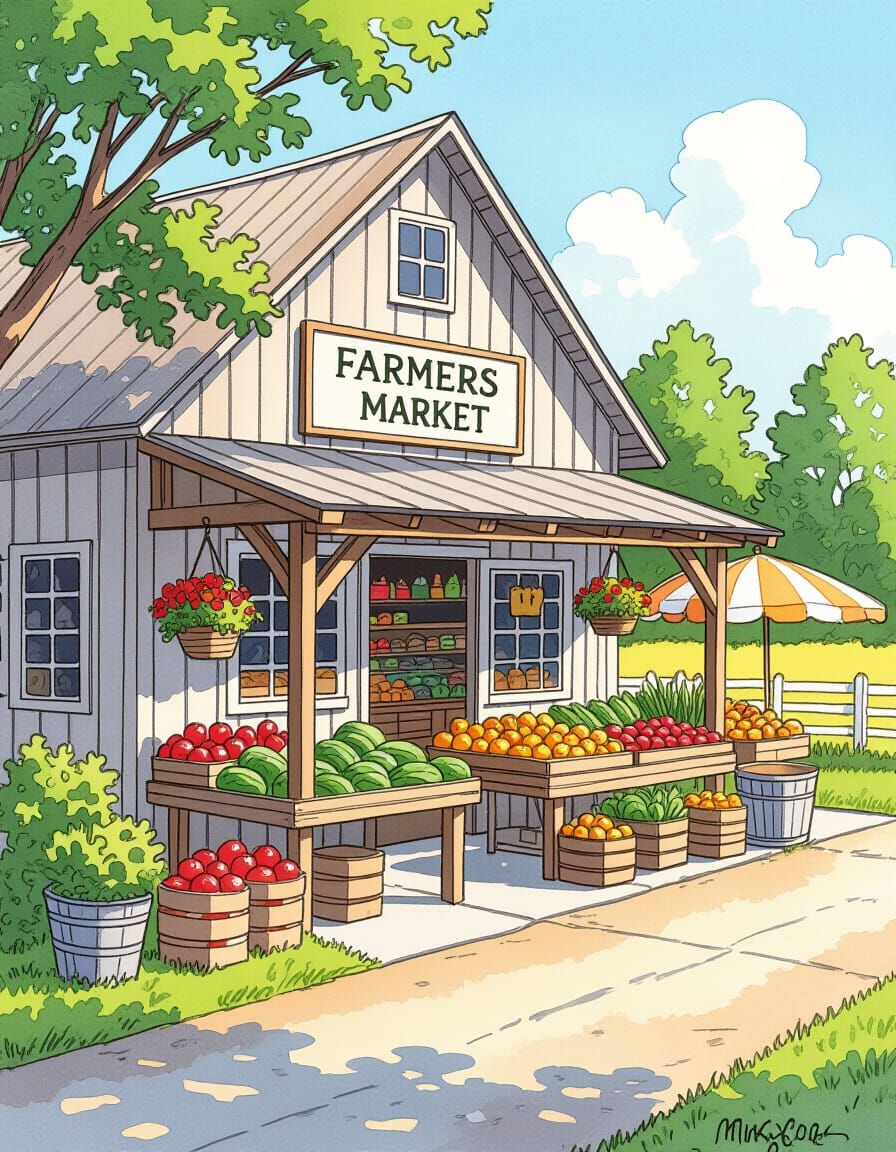 Farmstand  by @Rosien_HoH