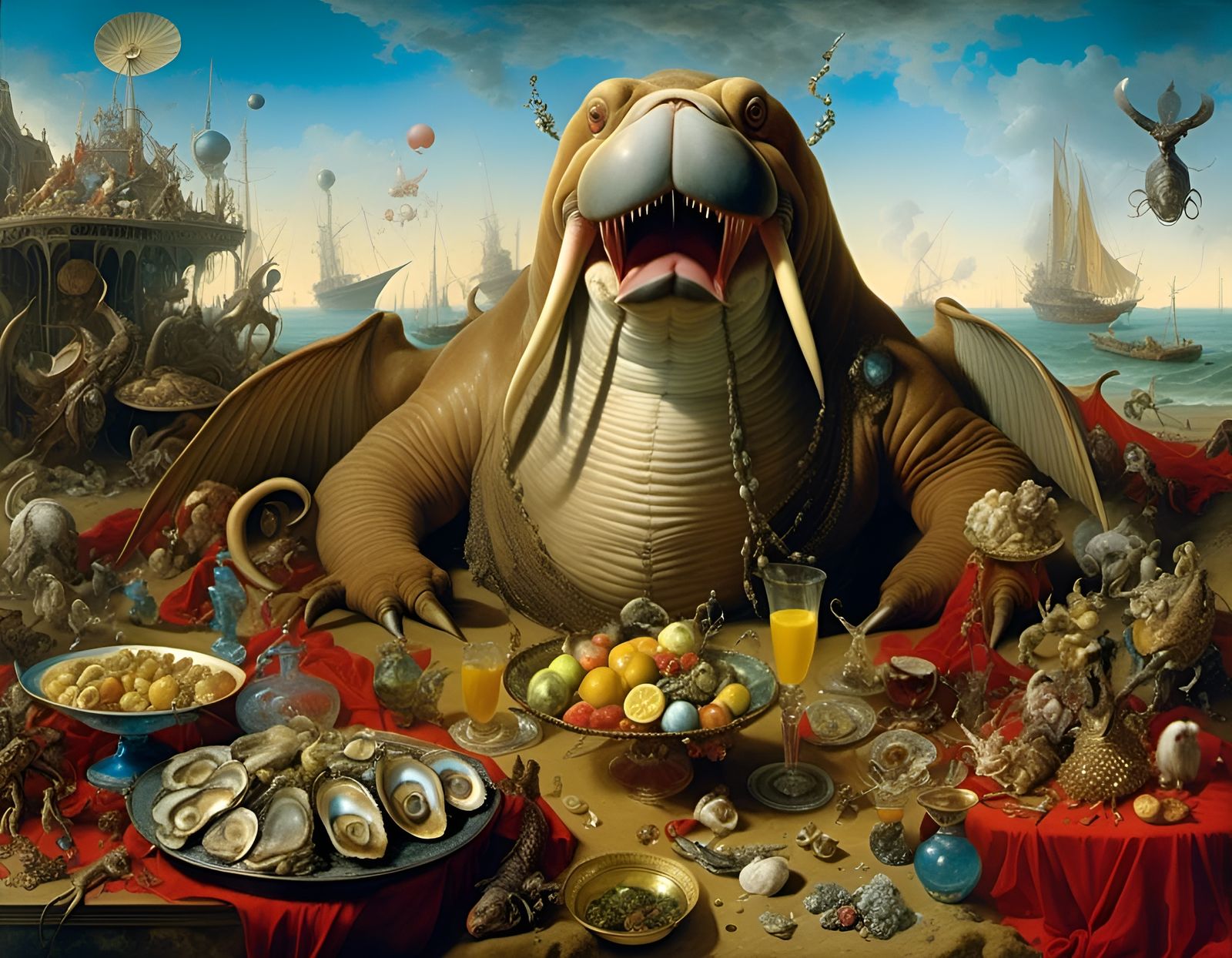I Am the Walrus: Welcome to My Beach of Human Garbage