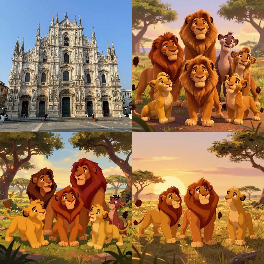 Disney's The Lion King Characters Play Together