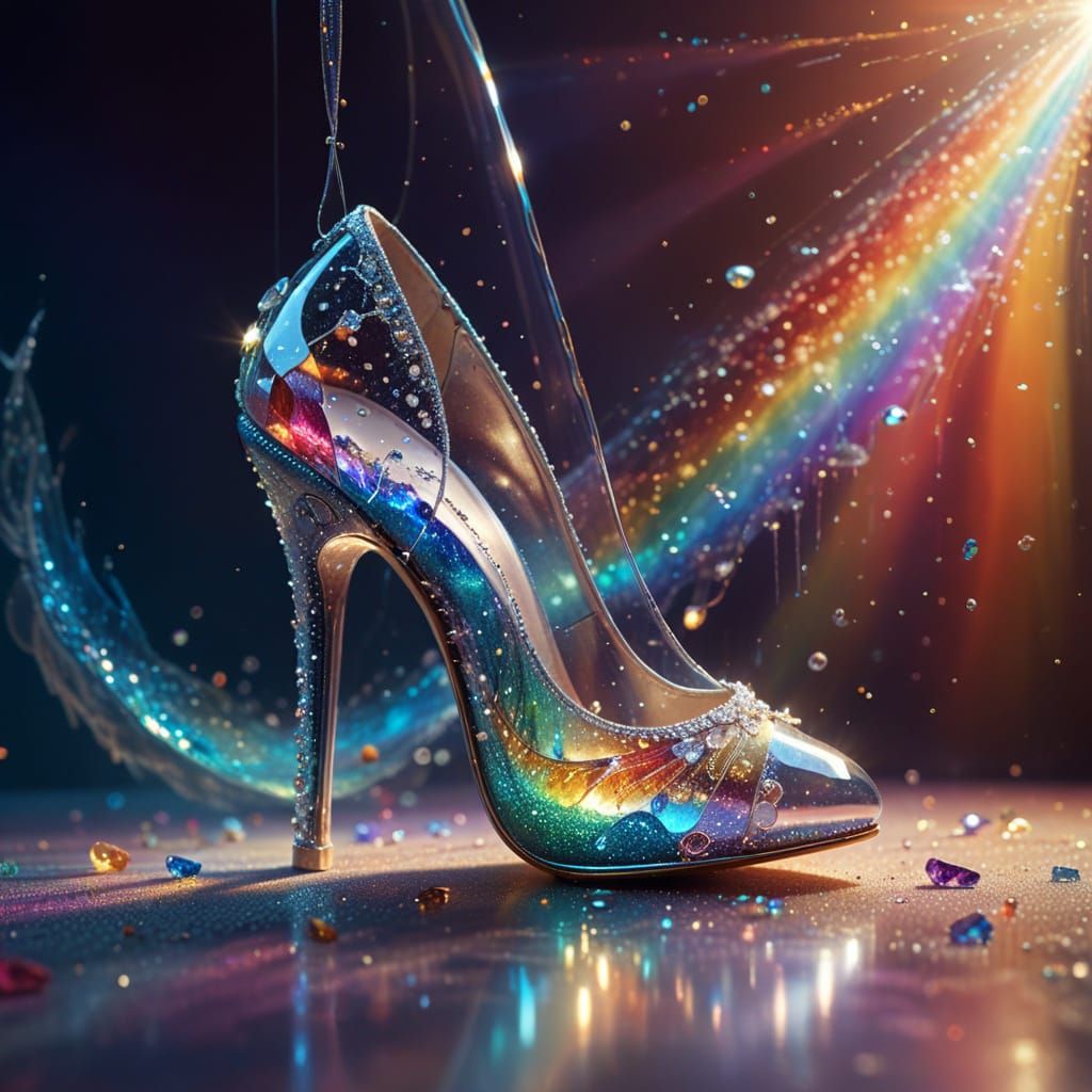 Cinderella's glass slipper  by @Ben Hart
