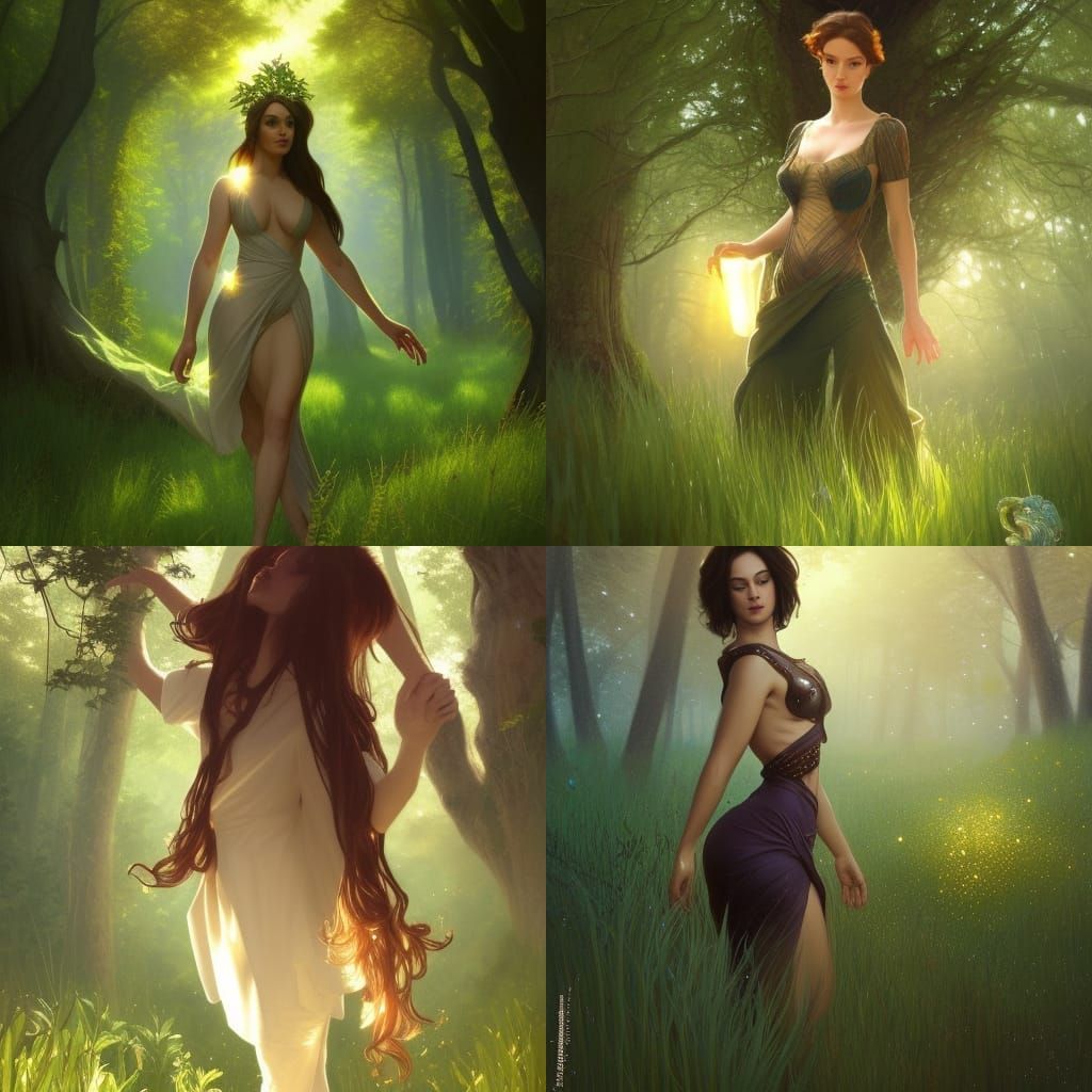protection sparkles around my body surrounded by beautiful t...