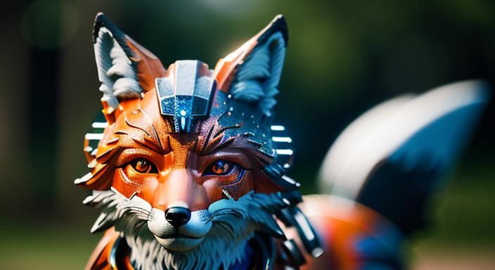 Cyborg Fox, Goddess , 

Trek-level ,

Professional photograp...