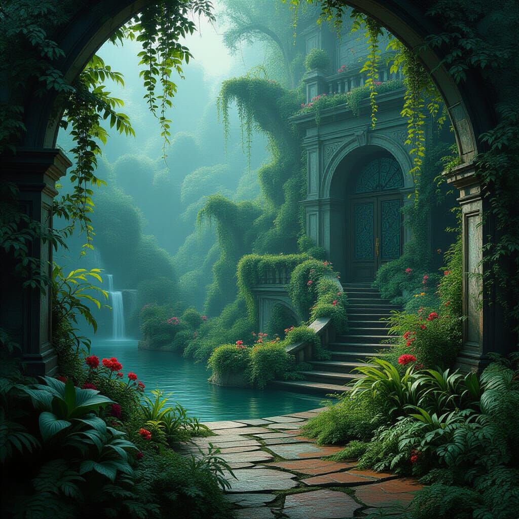Secret Garden of Peace  by @Igor Skoglund