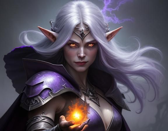 Jezabel : Dark Elf Wizard lvl. 12