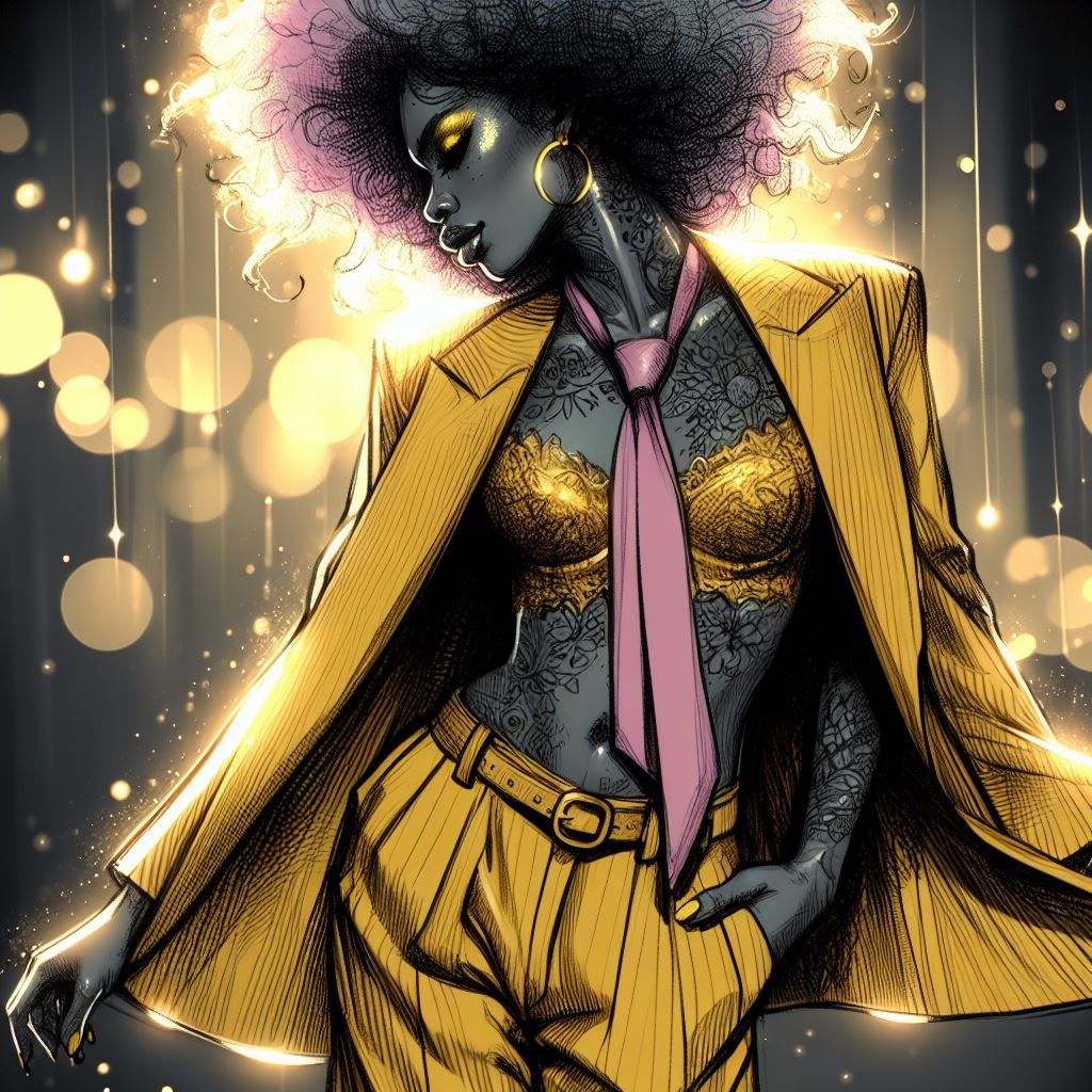 Black and Yellow~ Hello!