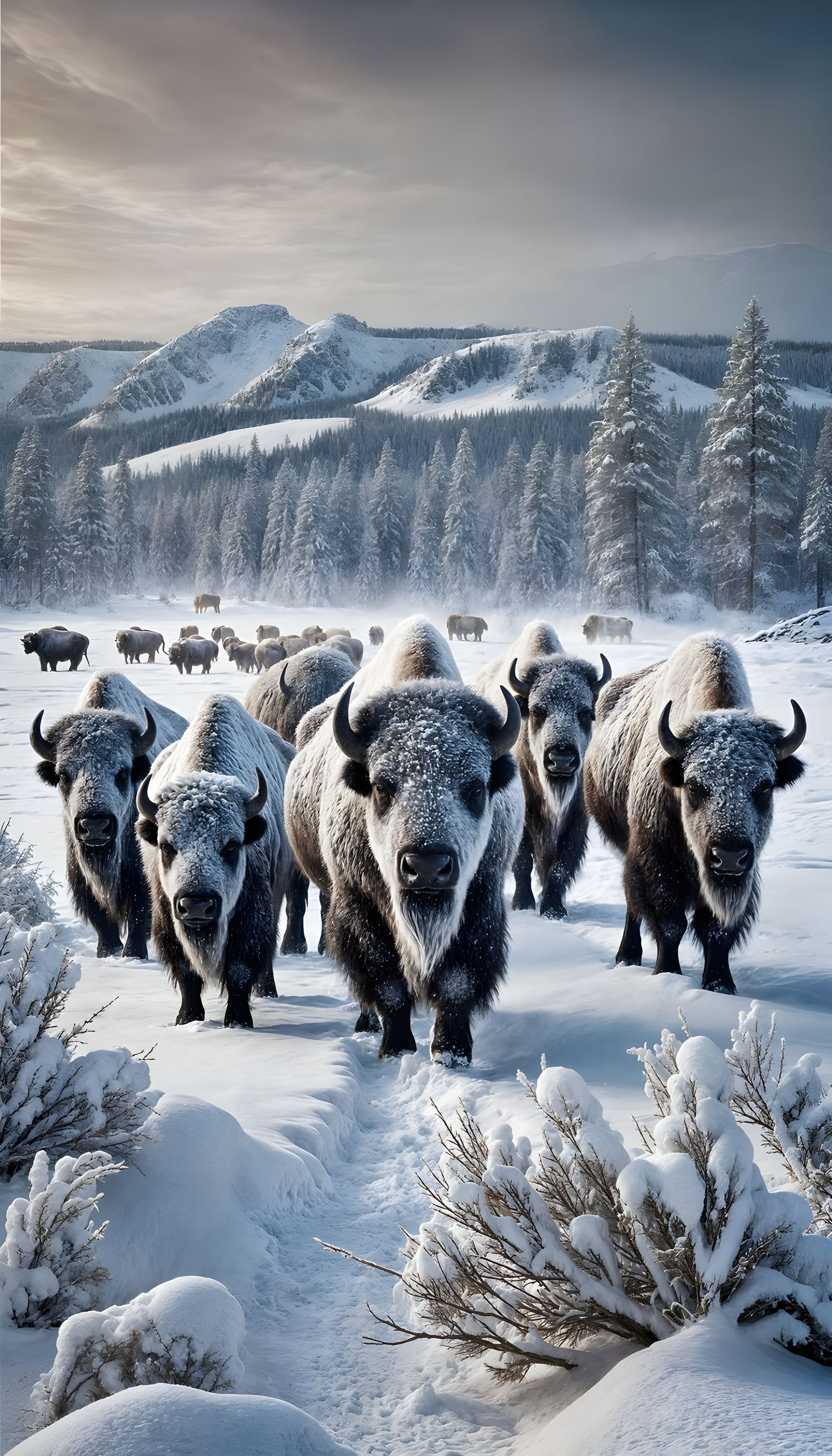Winter in Yellowstone