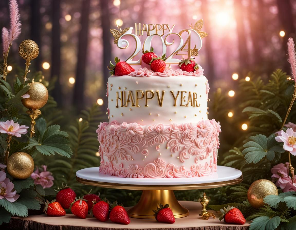 ℍ𝕒𝕡𝕡𝕪 ℕ𝕖𝕨 𝕐𝕖𝕒𝕣 cake 🎂