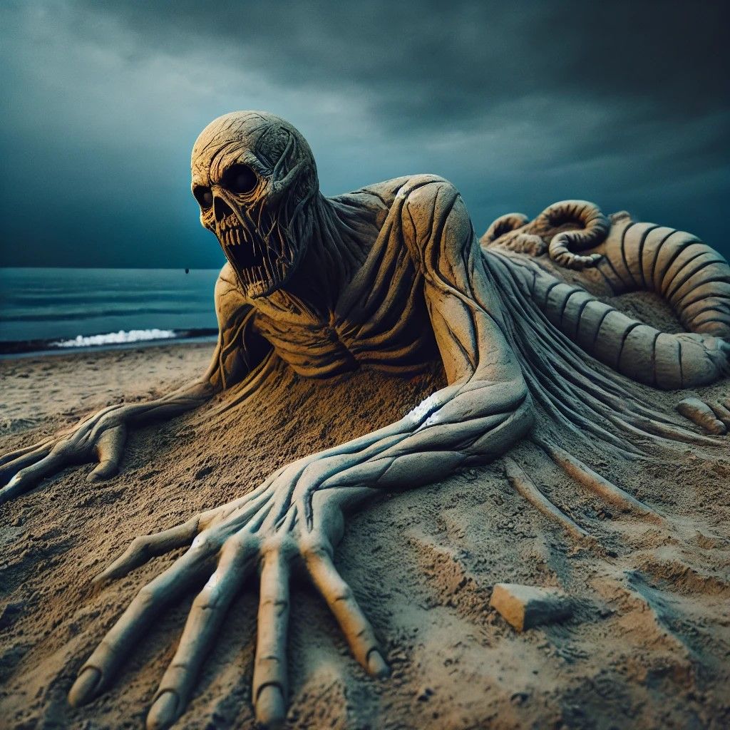 Sand Art Horror