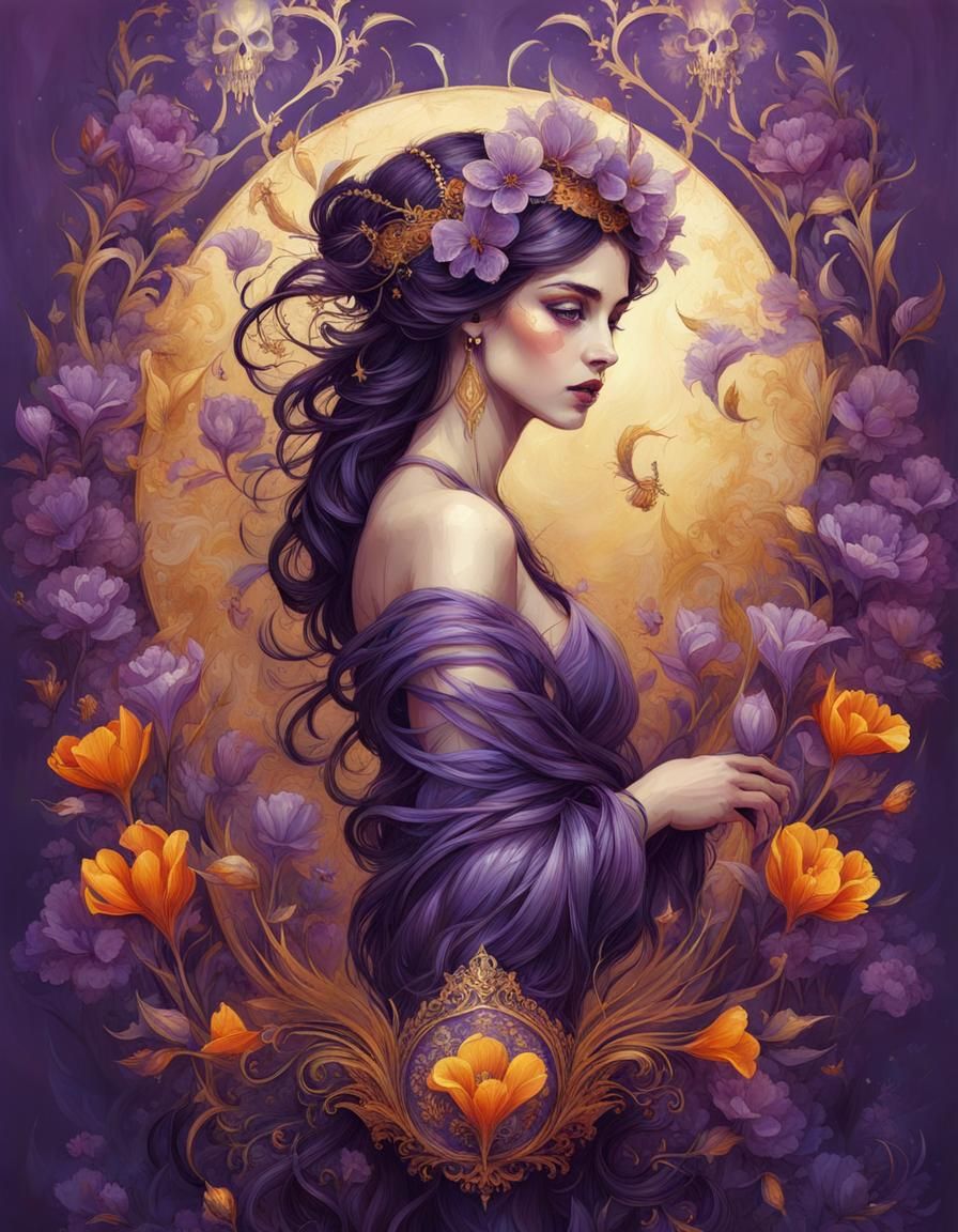 Persephone - AI Generated Artwork - NightCafe Creator