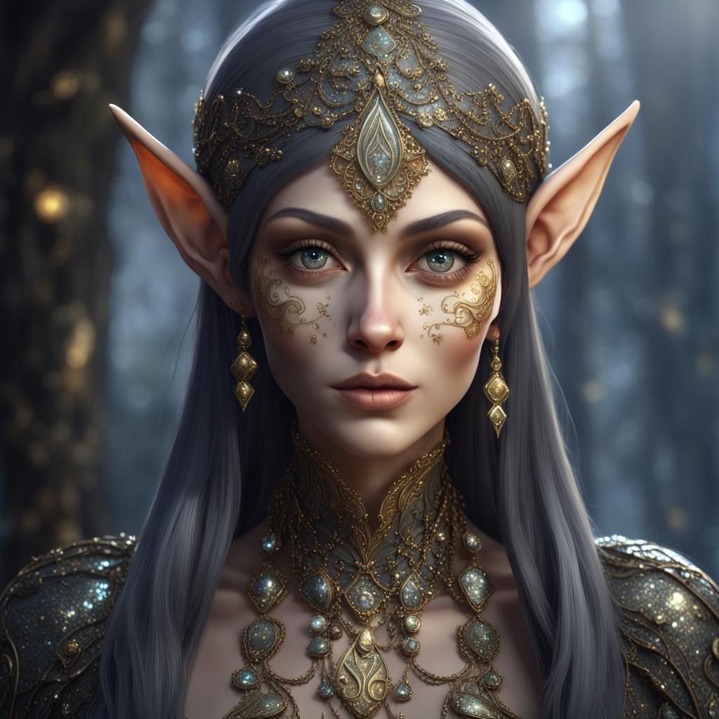 Elvish maiden - AI Generated Artwork - NightCafe Creator