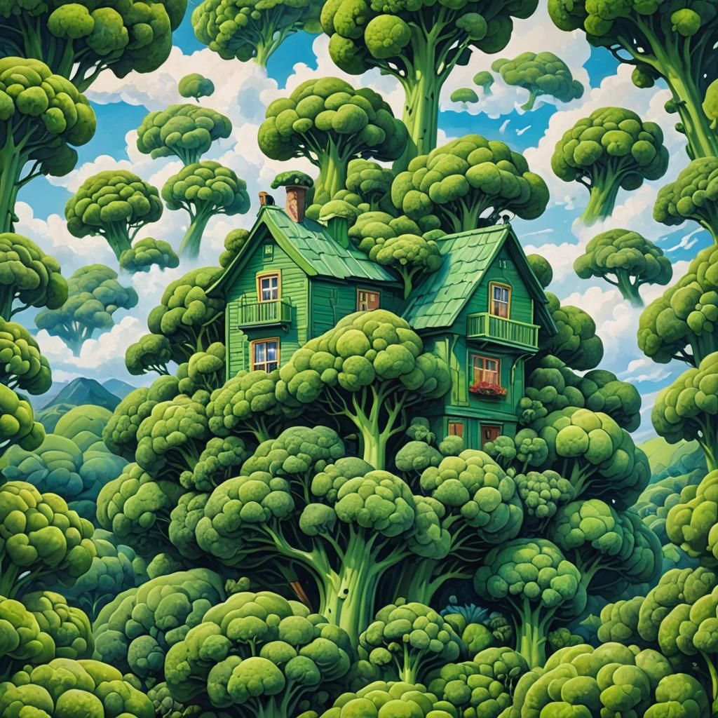 The broccoli house