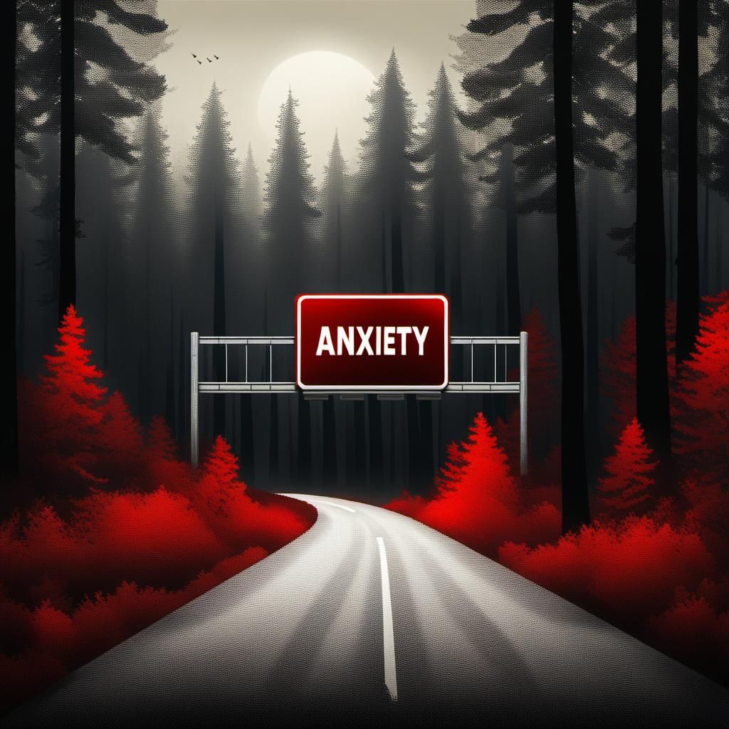 Entering anxiety  by @Corn Clay