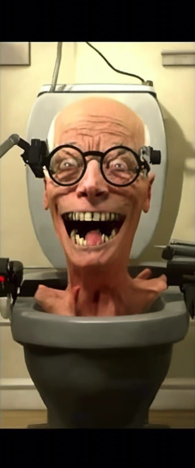 The skibidi scientist toilet (not upgraded)