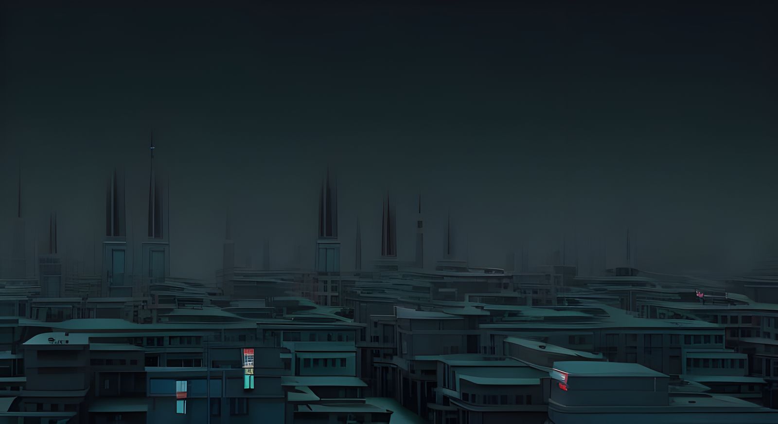 dystopian hypermodernism Cinema 4D beautiful complex meticul...