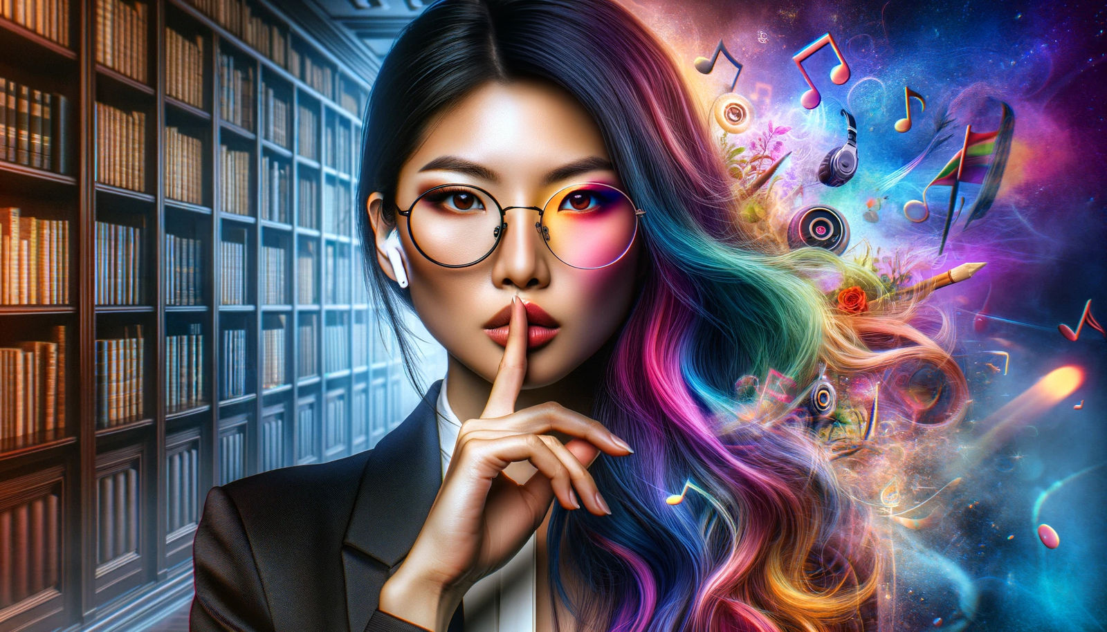 Melodic Whispers: The Dual Essence of Tranquility and Tumult