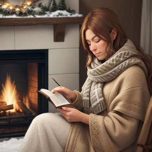 "Cozy Winter Scene"