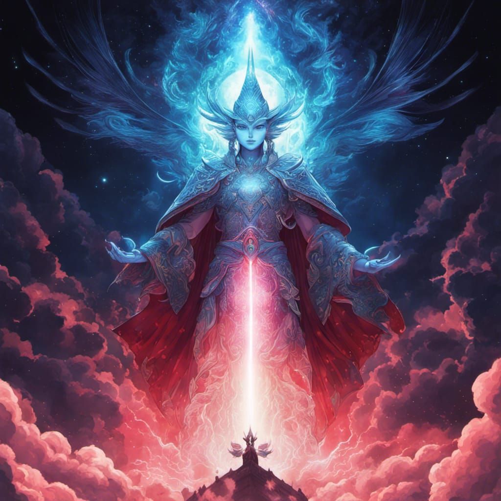 Astral Deity - Ai Generated Artwork - Nightcafe Creator