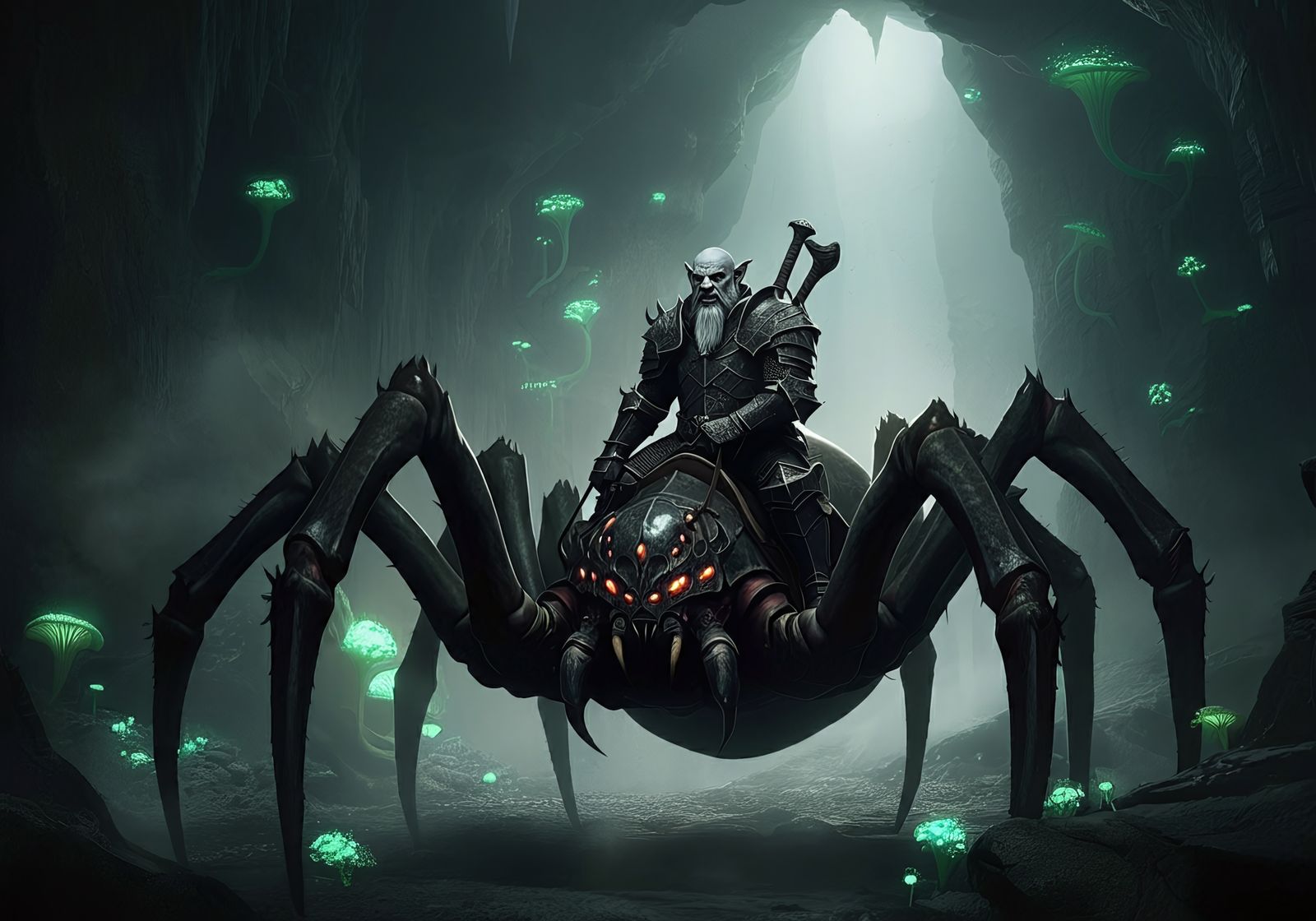 Duergar Spider Rider