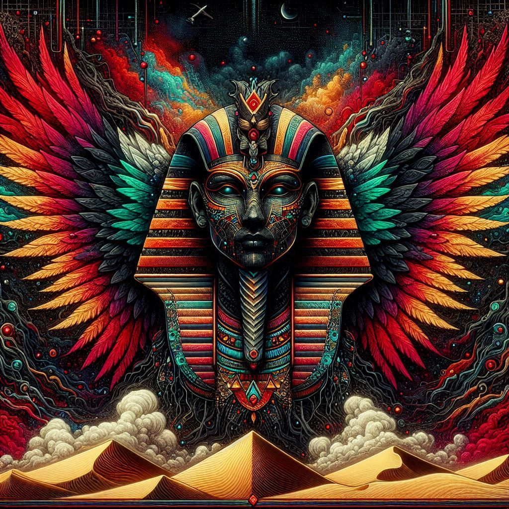 Sphinx multicolor of Silver 1