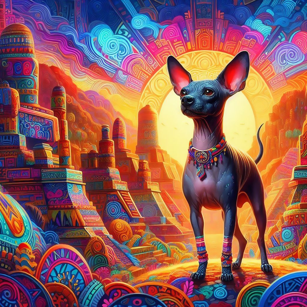 Xoloitzcuintli (Mexican hairless dog)
