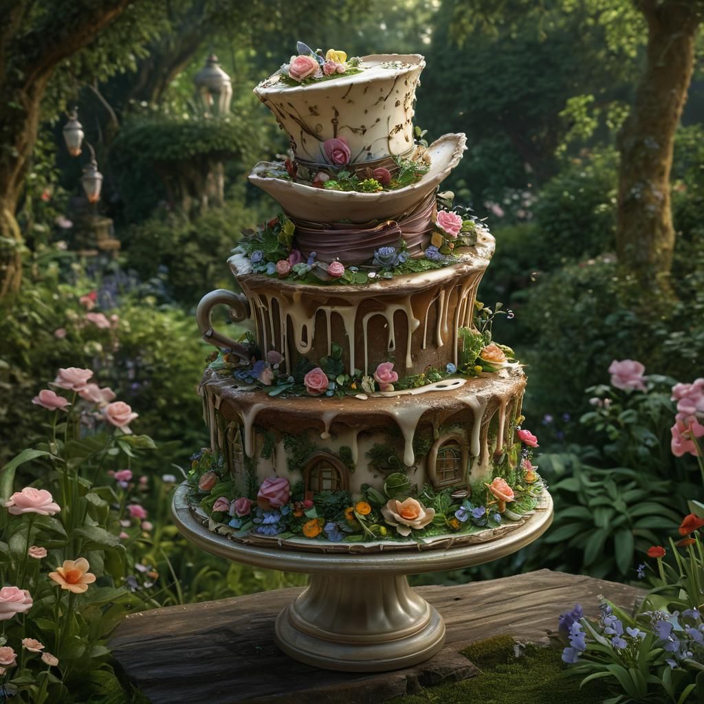 Mad Hatter Cake