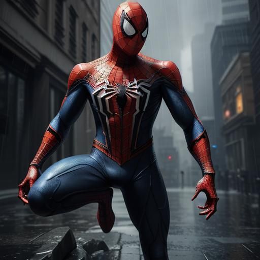 spiderman on the move AI Generated Artwork NightCafe Creator