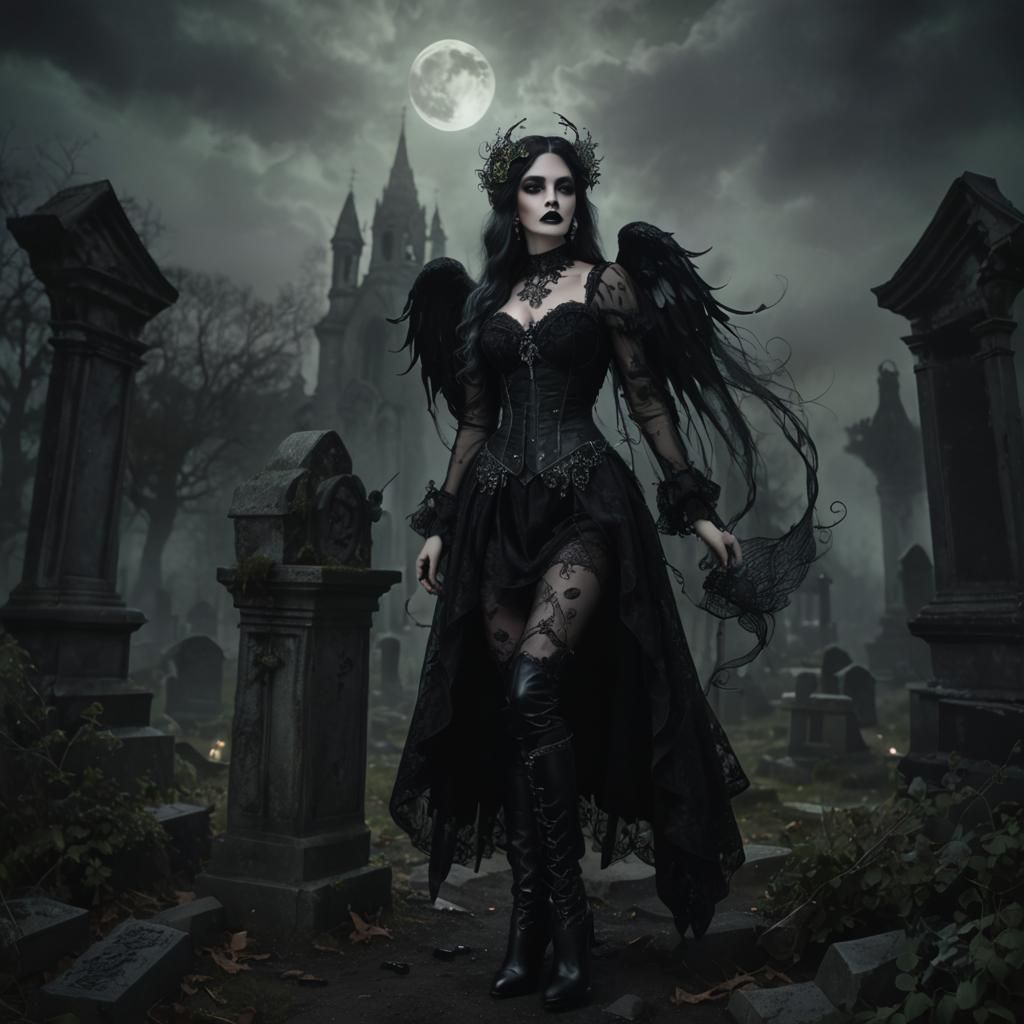 goth angel