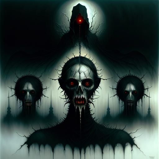 The Horror - AI Generated Artwork - NightCafe Creator