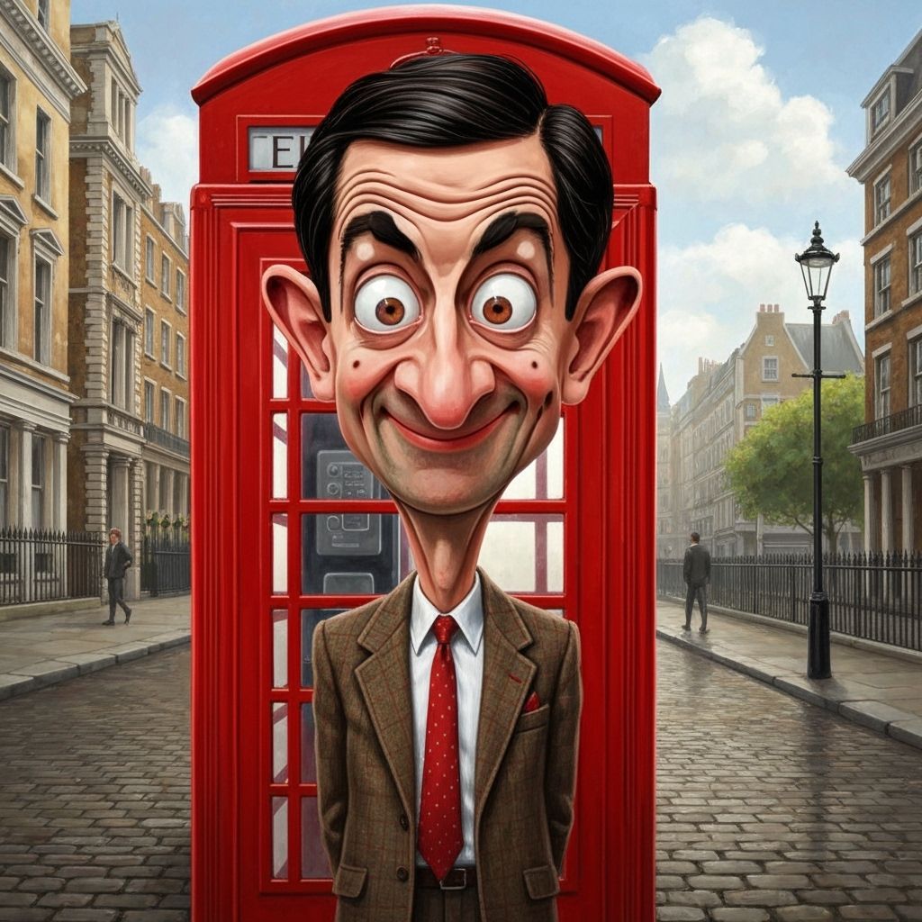  Mr. Bean Caricature  by @AntonioF