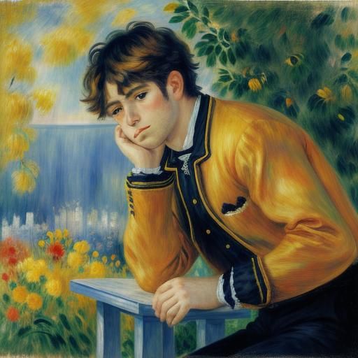 The Thinker by Renoir