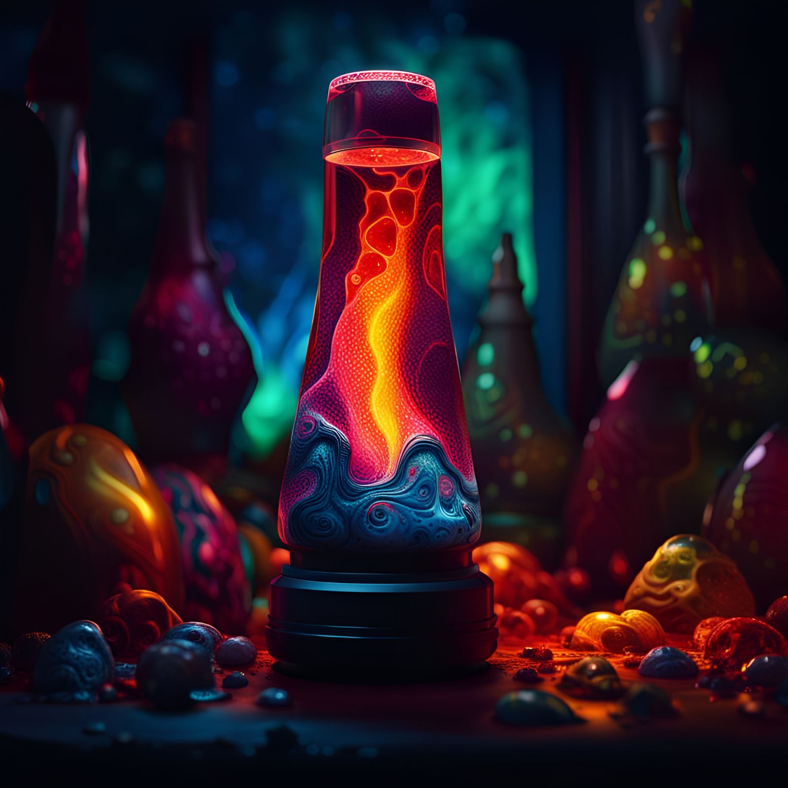 Ethereal Lava Lamp  by @ShadyMcCheeks