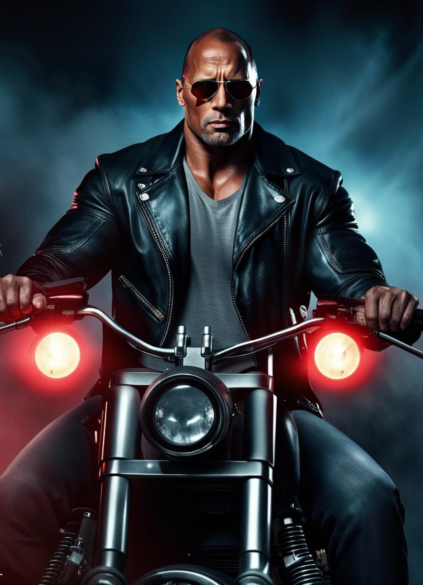 Dwayne johnson deals motorcycle