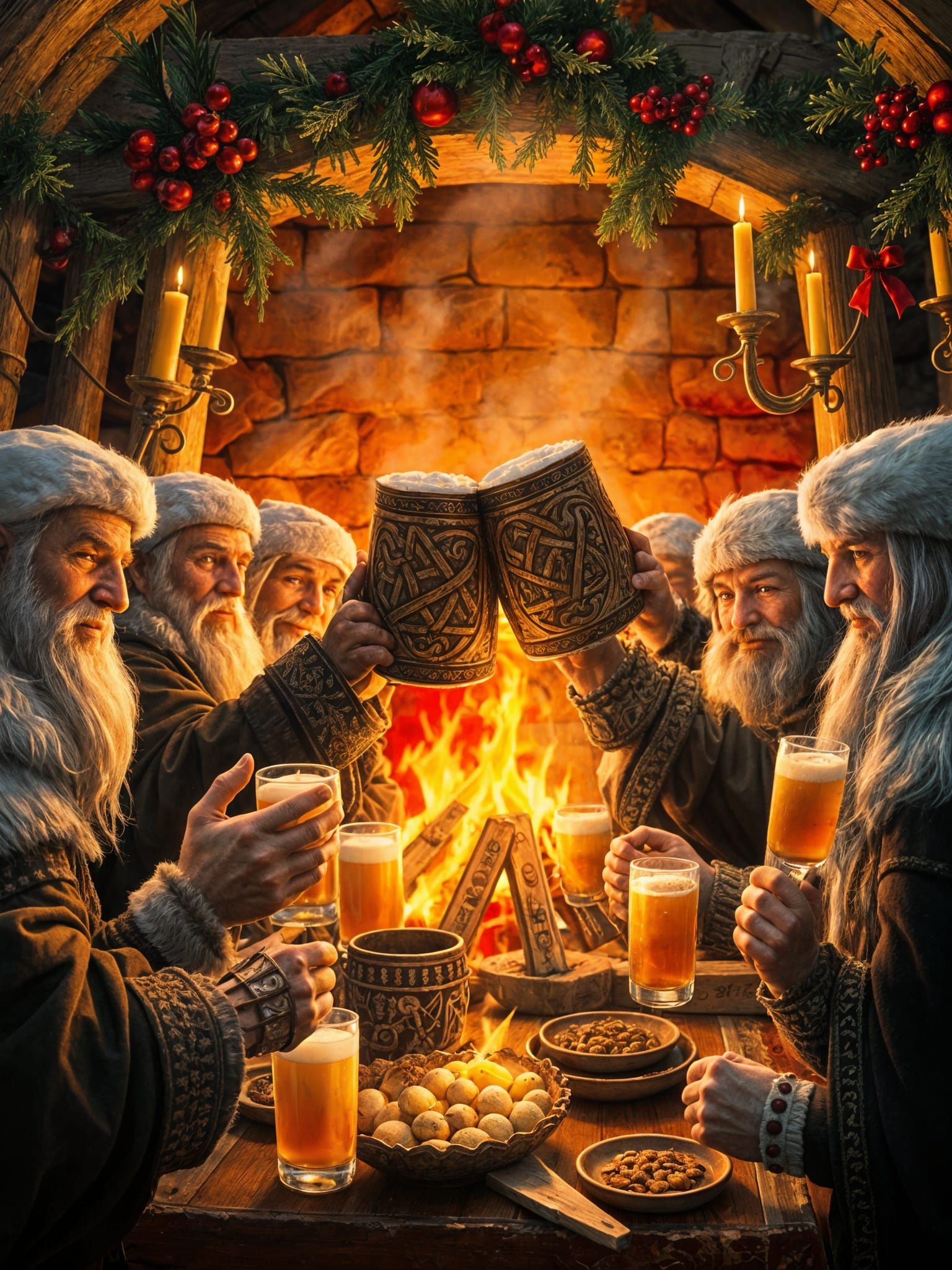 Yuletide Feast  by @Bobbyjoe