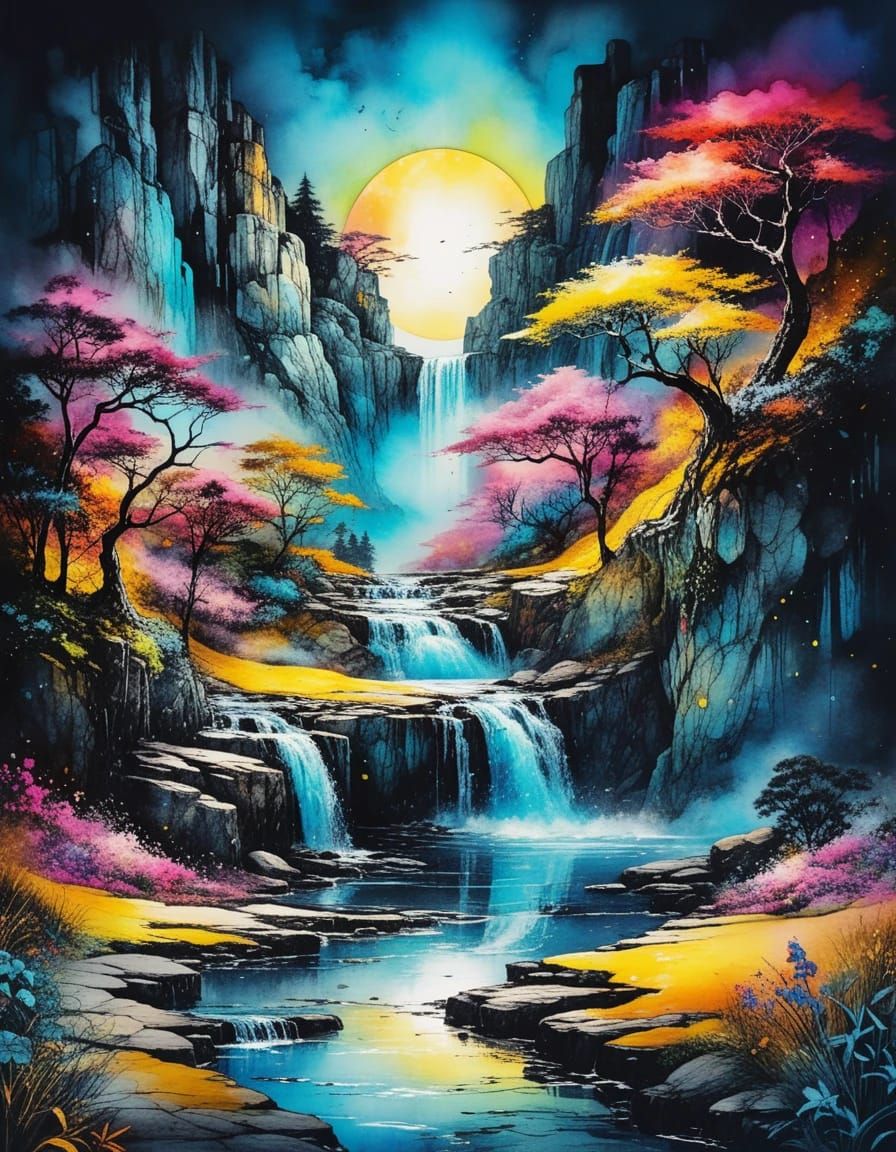 waterfall
