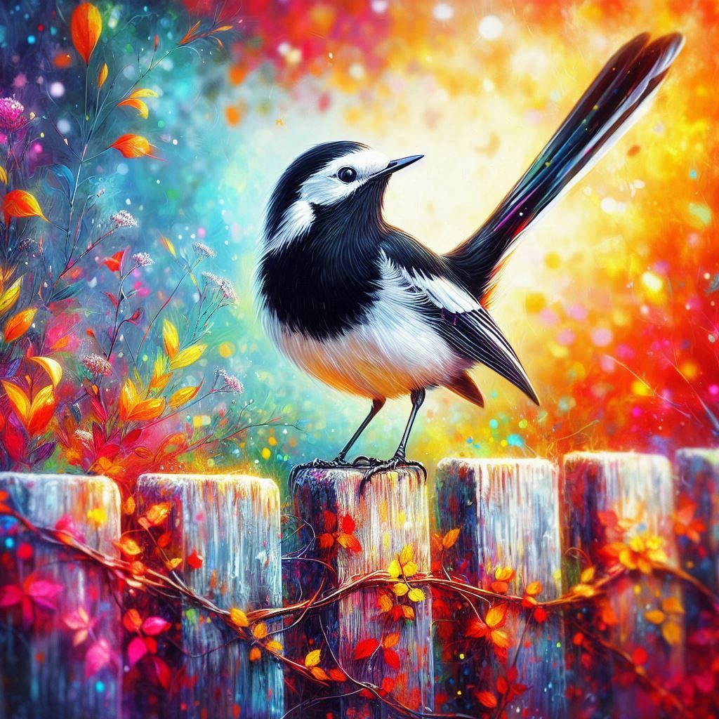 Pied Wagtail   by @FalleN 