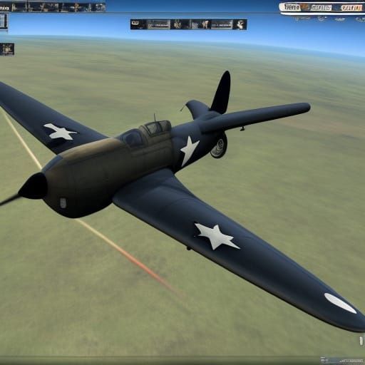 War thunder plane AI Generated Artwork NightCafe Creator
