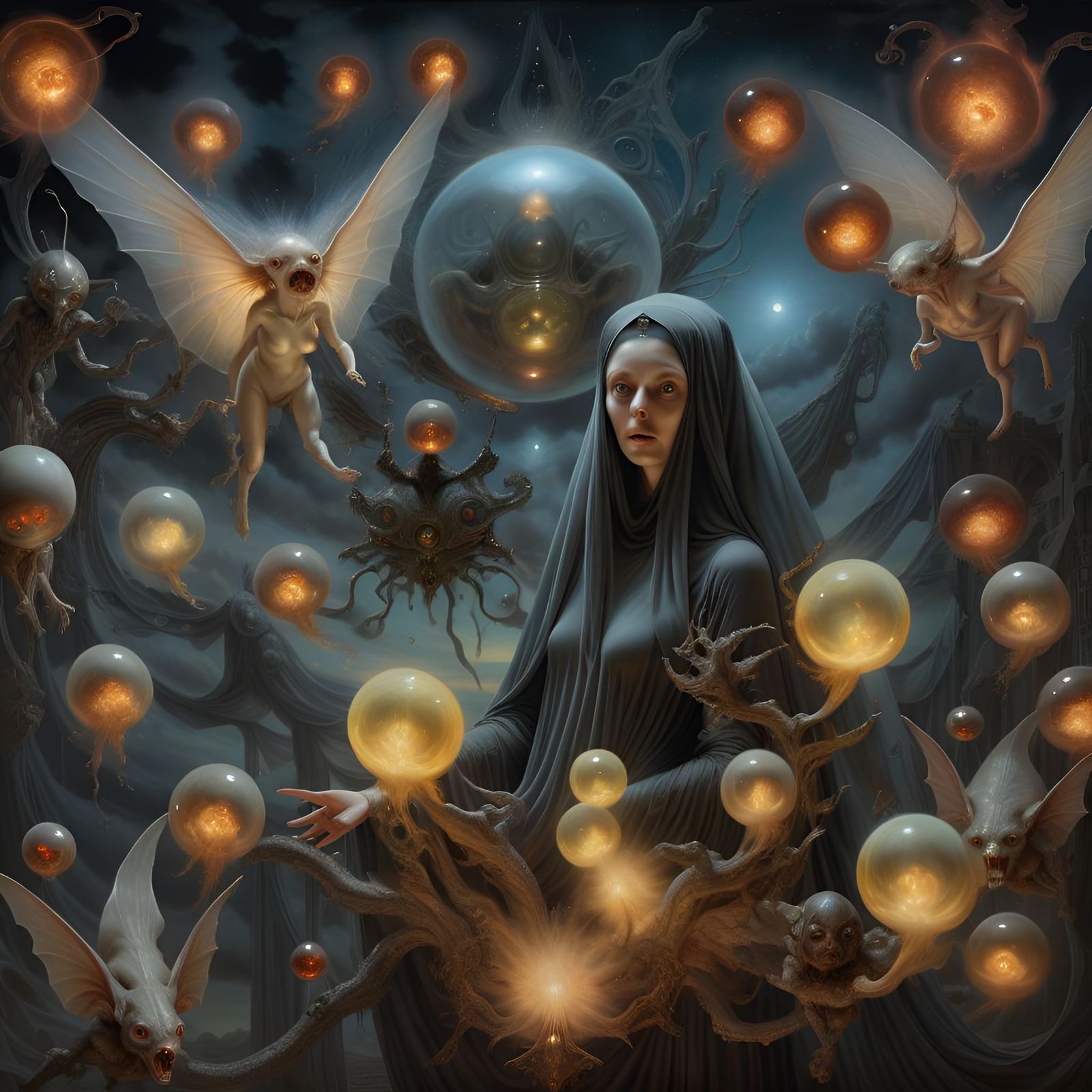 The Widow Witch's Black Heart