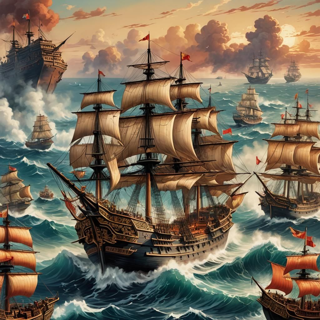 Battle of the old ships