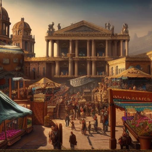 Roman market
