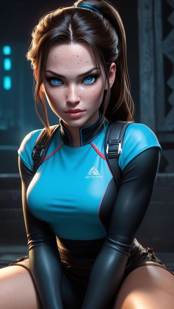 Lara Croft - workout