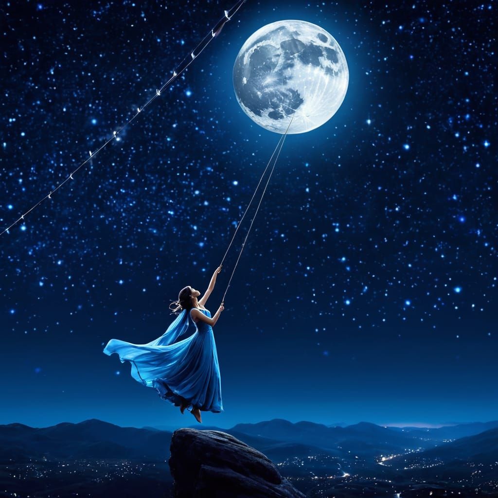 🩵 La Balançoire des Rêves Lunaires 🩵