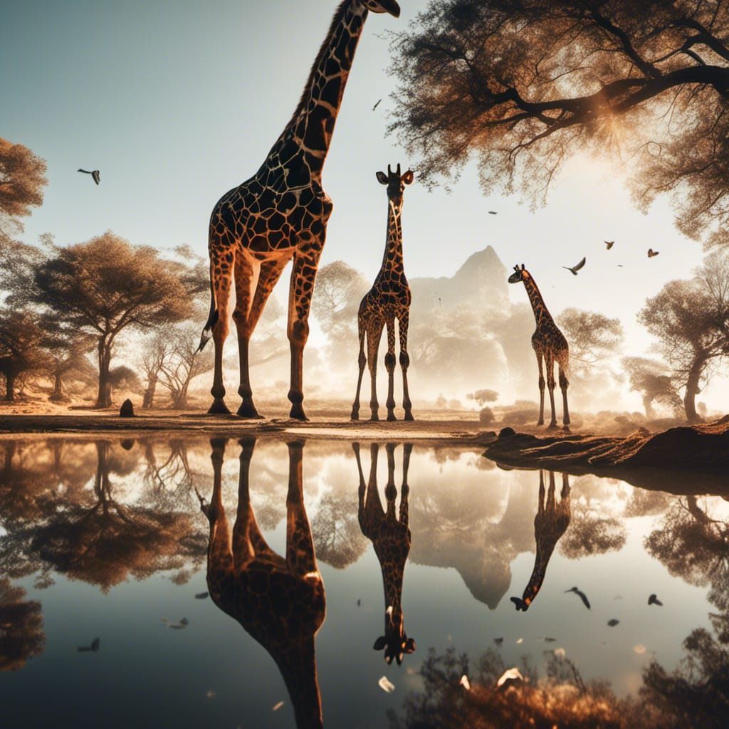 Giraffe Love 5