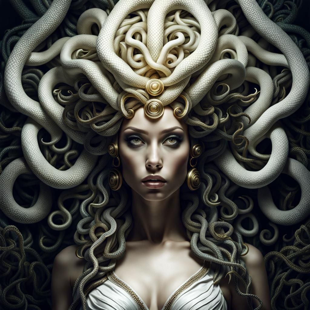Medusa  by @NightOwl13