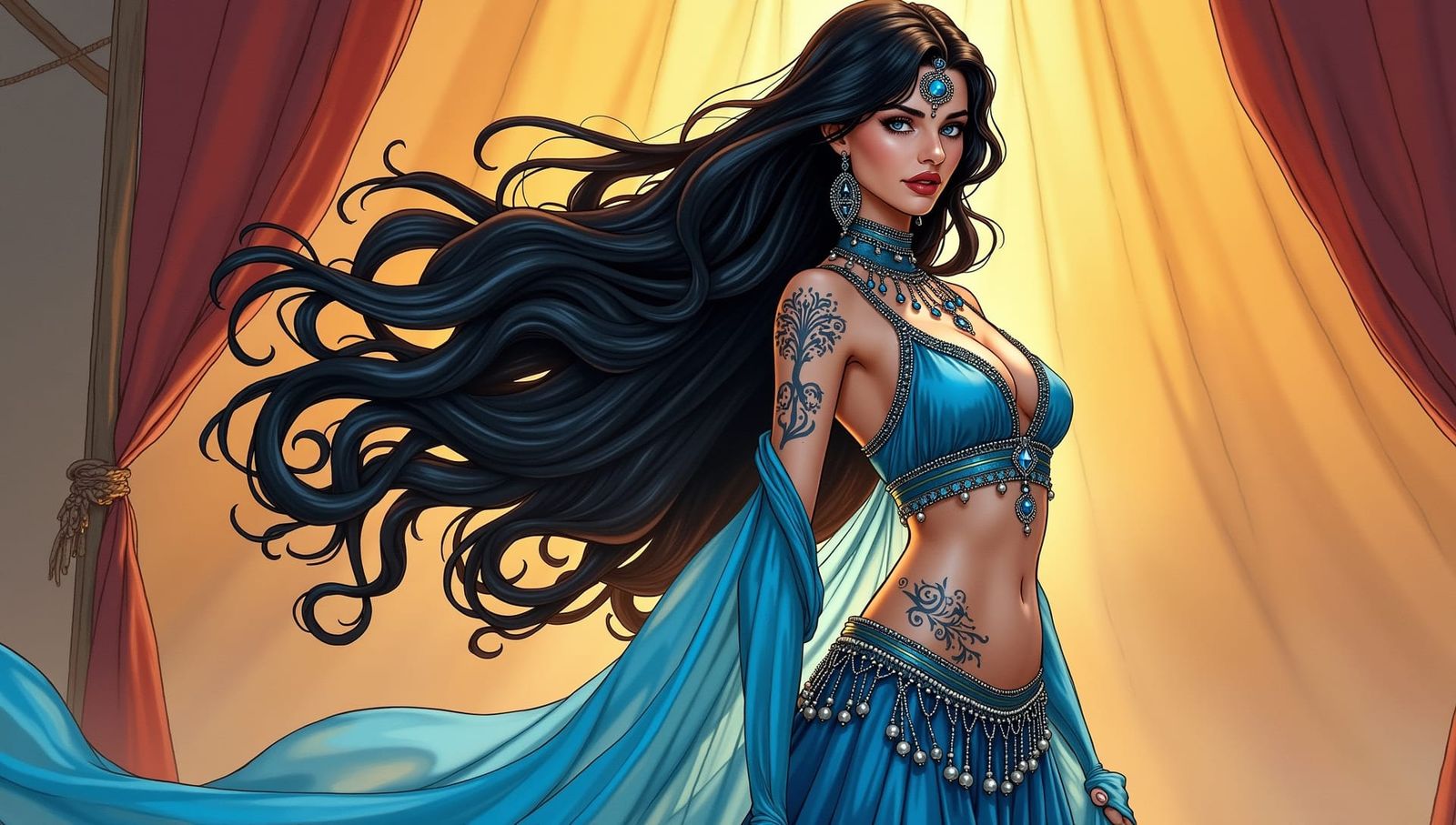 راقصة شرقية