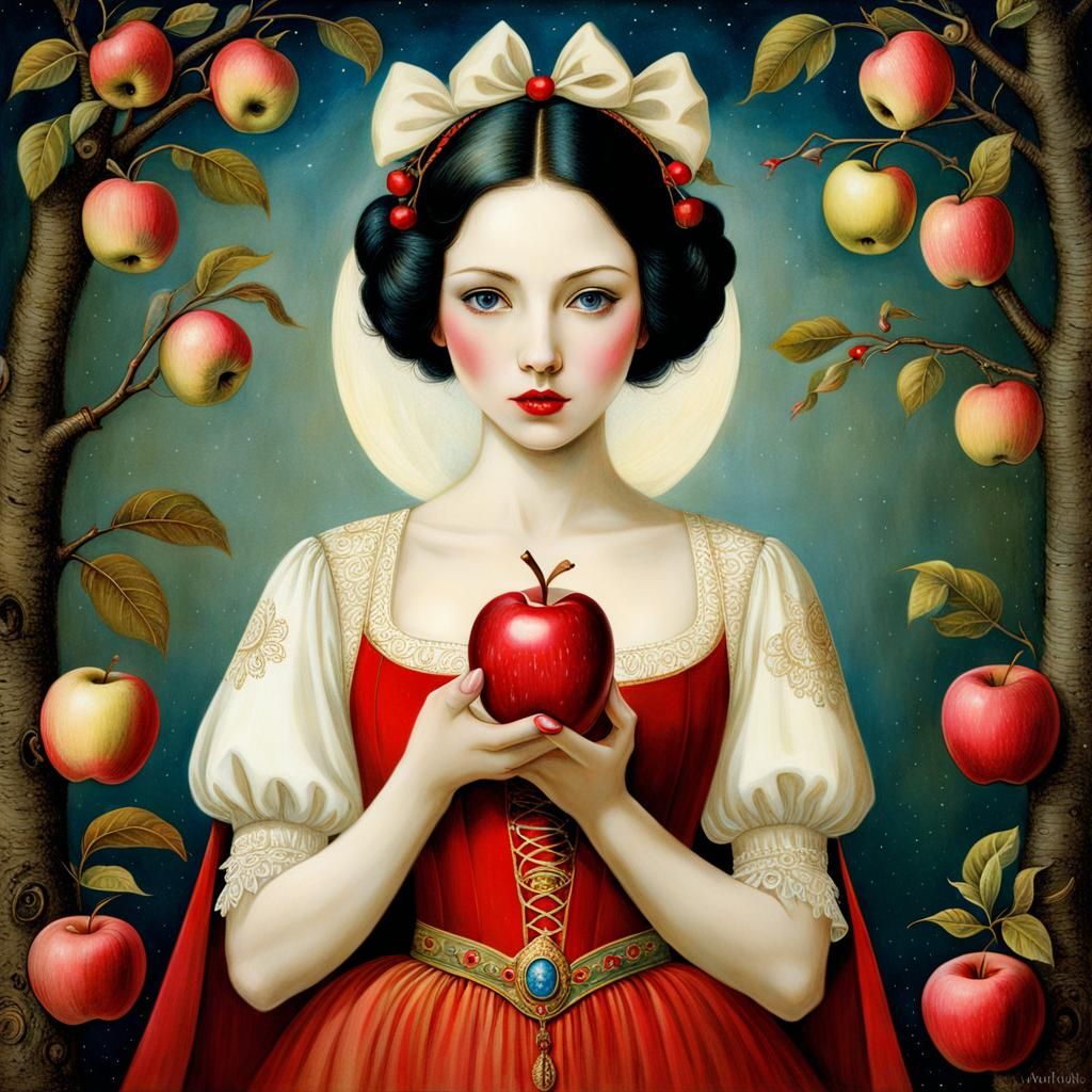 Snow White 2024 series (7) AI Generated Artwork NightCafe Creator