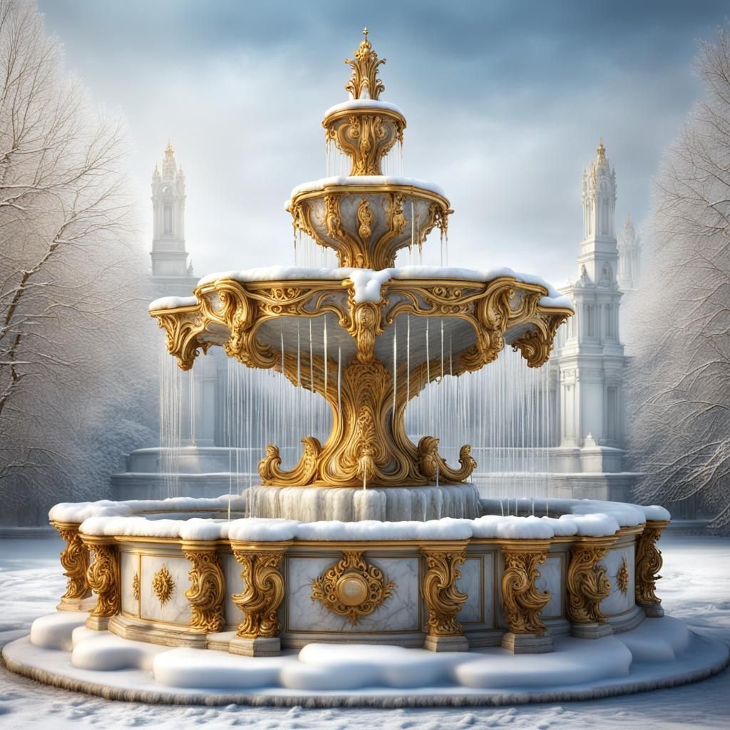 Frozen miracle  by @Attila Pixel