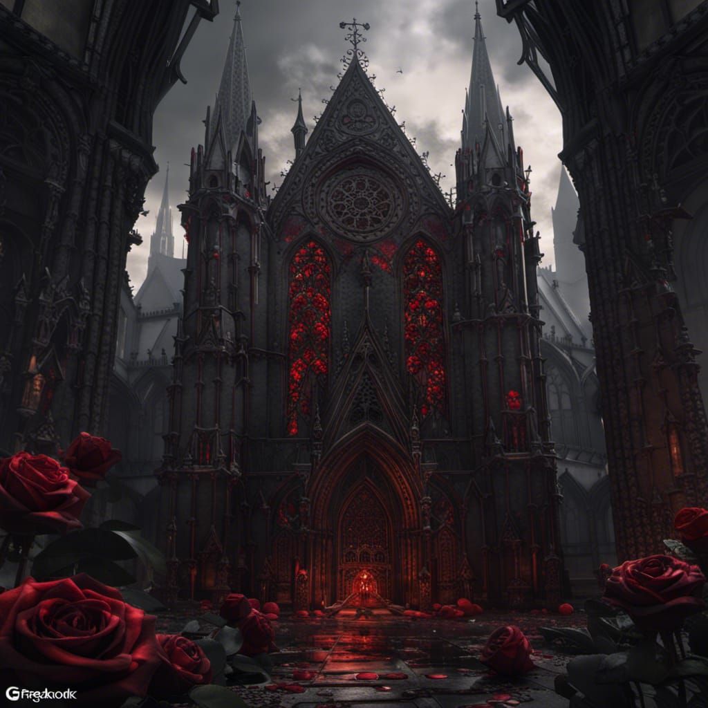 black cathedral of bloody mary tudor    by @Maria_fairy_id